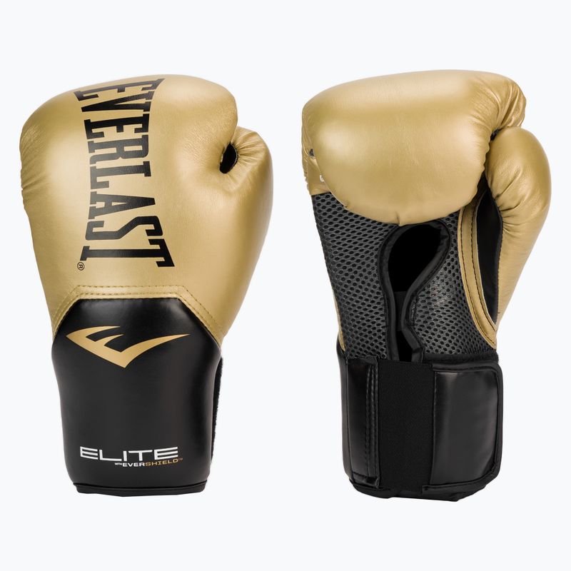 EVERLAST Pro Style Elite 2 bokszkesztyűk arany EV2500 3