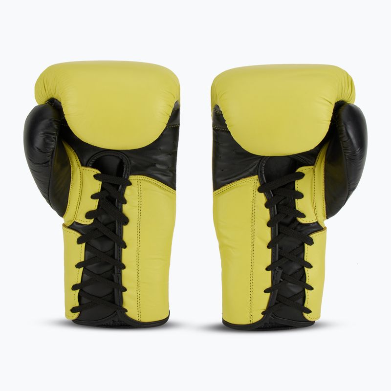 Boxkesztyű Everlast Powerlock 2 Laced Pro Training neon yellow 3