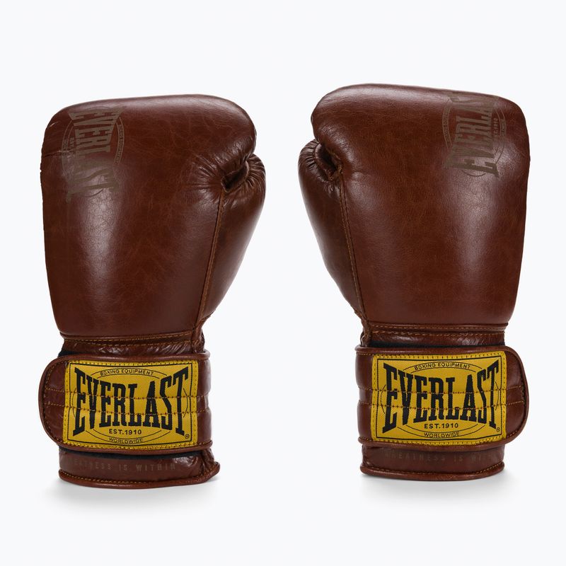 EVERLAST Boxkesztyű 1910 Classic Pro barna EV1910PRO