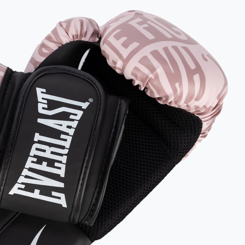 Everlast Spark rózsaszín/arany női bokszkesztyűk EV2150 PNK/GLD 5