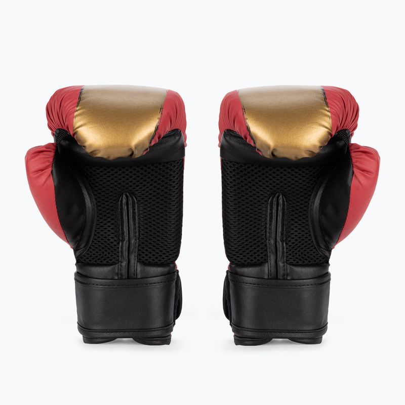 Everlast Prospect 2 piros/arany gyermek bokszkesztyűk EV4602 RED/GLD 2