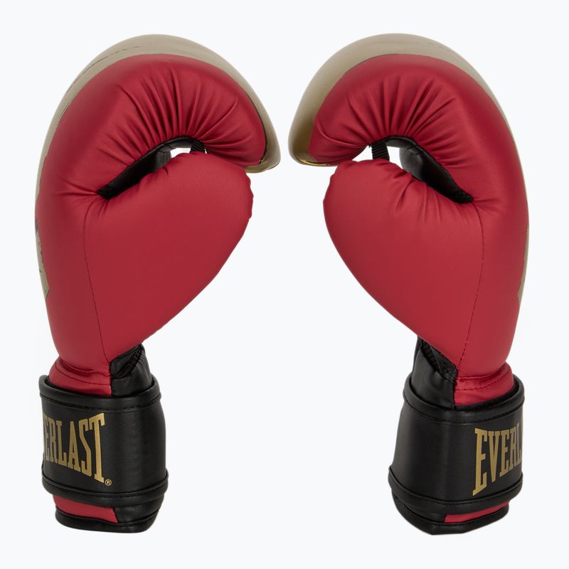 Everlast Prospect 2 boksz szett sisak + pajzsok + kesztyű piros/arany 4