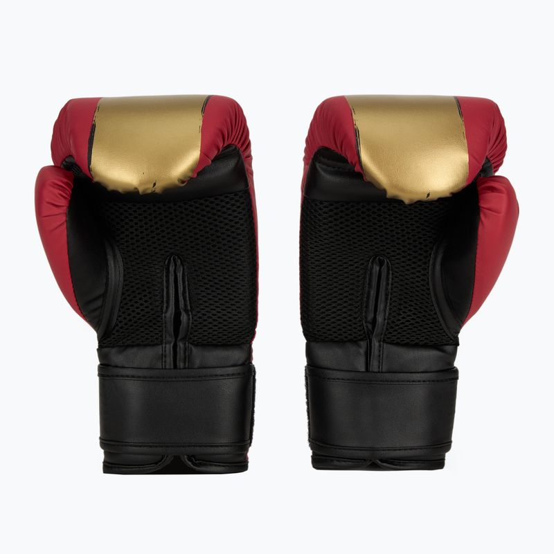 Everlast Prospect 2 boksz szett sisak + pajzsok + kesztyű piros/arany 5
