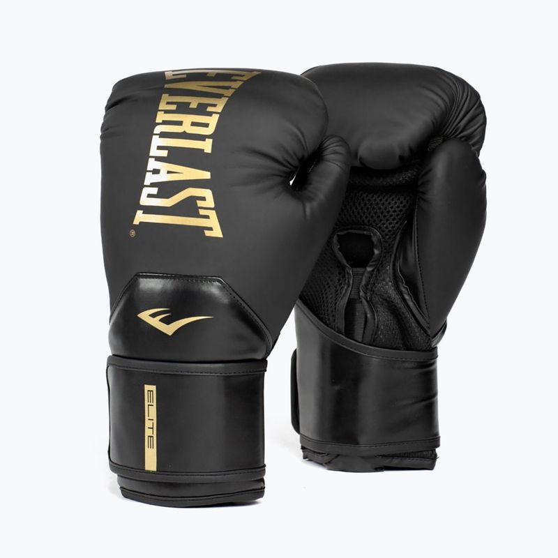 Boxkesztyű Everlast Pro Style Elite 2 black/gold 7