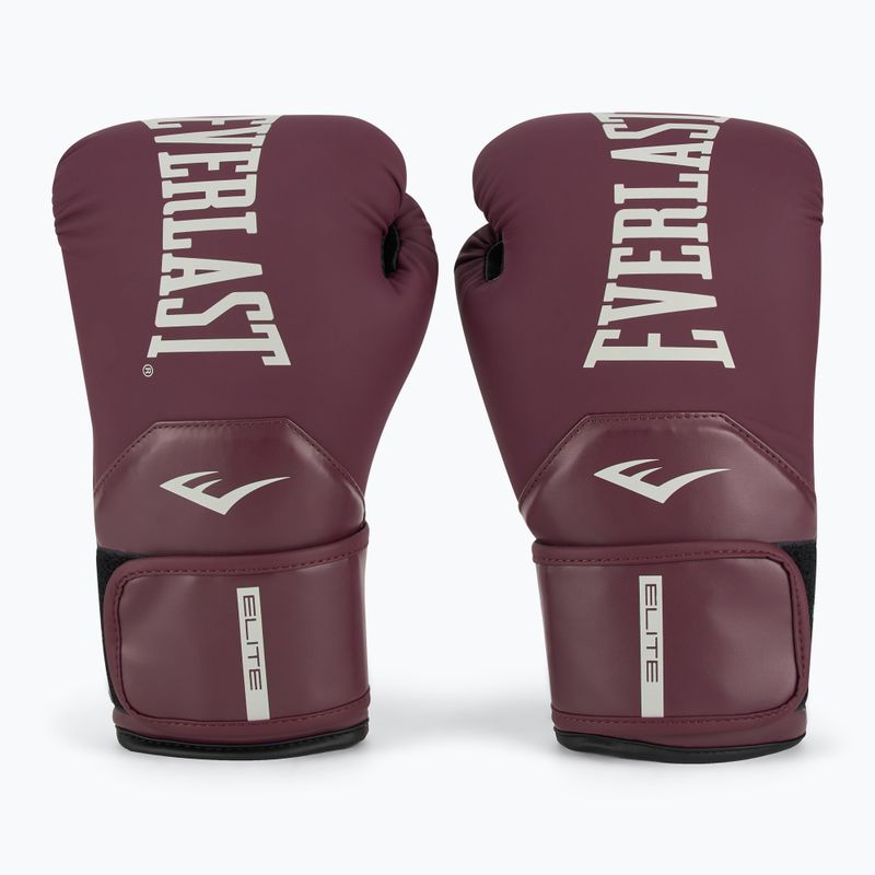 Boxkesztyű Everlast Pro Style Elite 2 maroon 2