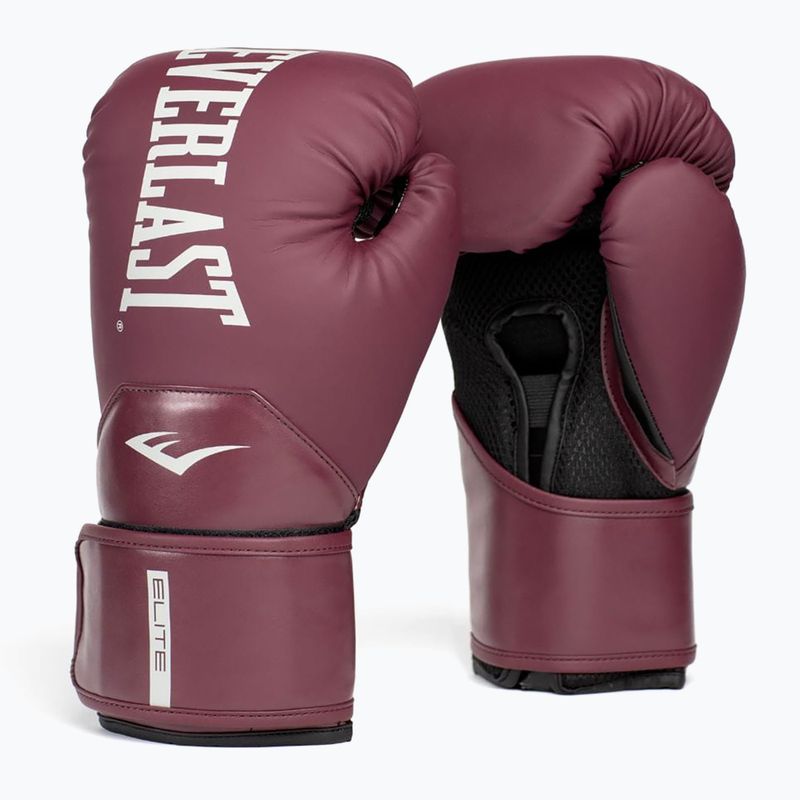 Boxkesztyű Everlast Pro Style Elite 2 maroon