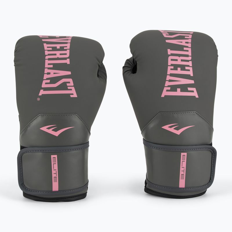 Boxkesztyű Everlast Pro Style Elite 2 grey/pink 2