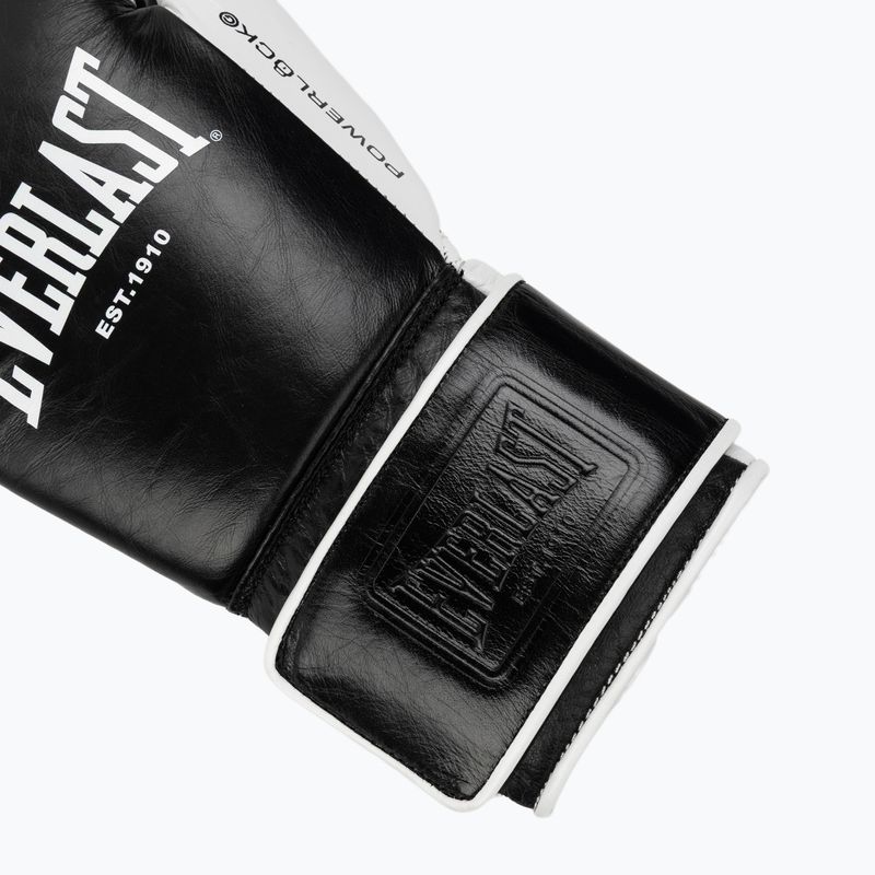 Boxkesztyű Everlast Powerlock Pro OG H&L black/white 6