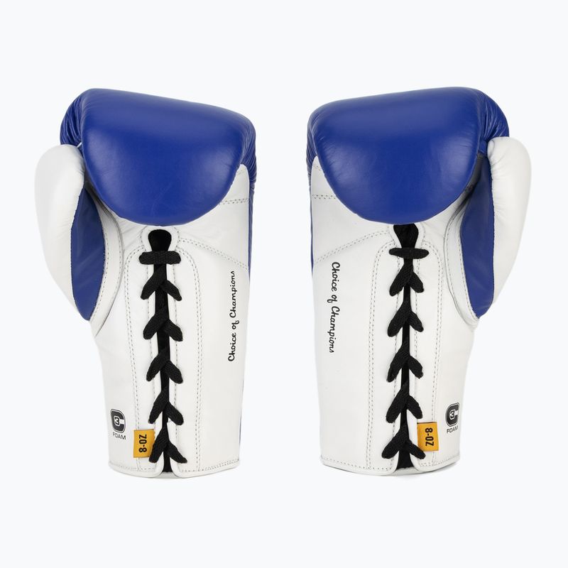 Boxkesztyű Everlast Powerlock OG Pro Fight blue/white 3