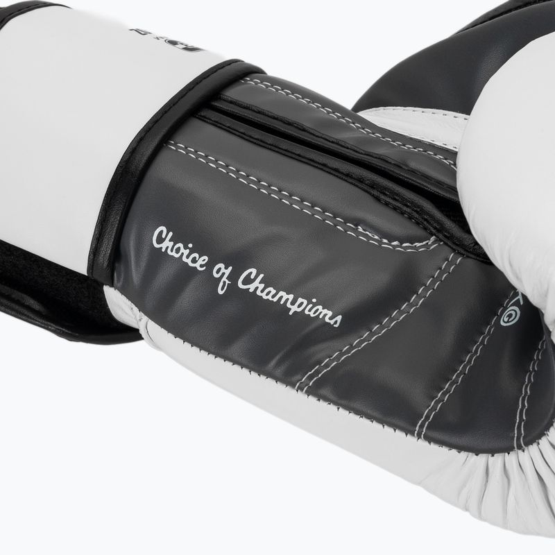 Bokszkesztyűk Everlast Powerlock OG H&L Leather Advanced Training white/black 7