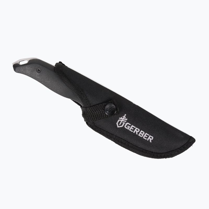 Gerber Tourist Knife Moment Fixed Large Drop Point fekete ezüst 31-003617 3