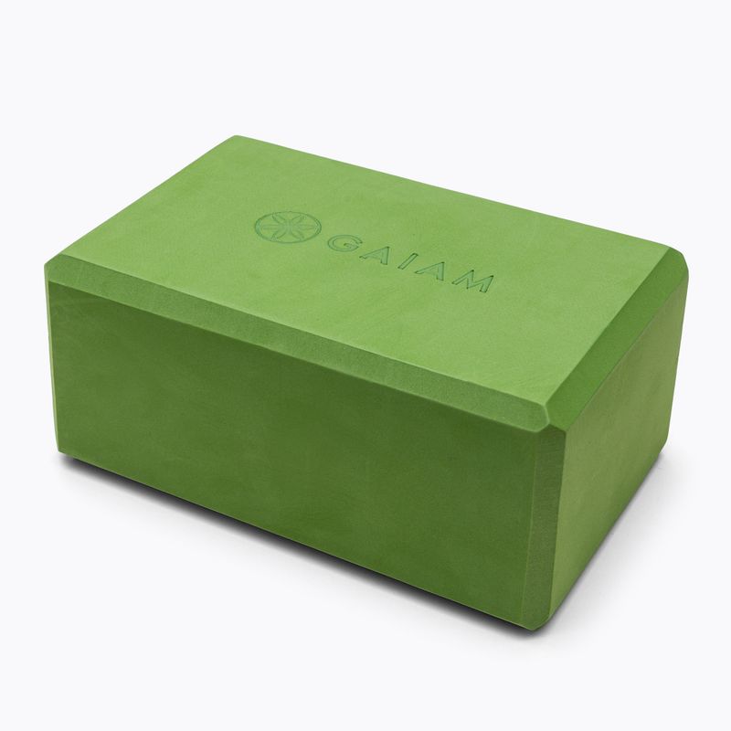 Gaiam jógakocka zöld 59186