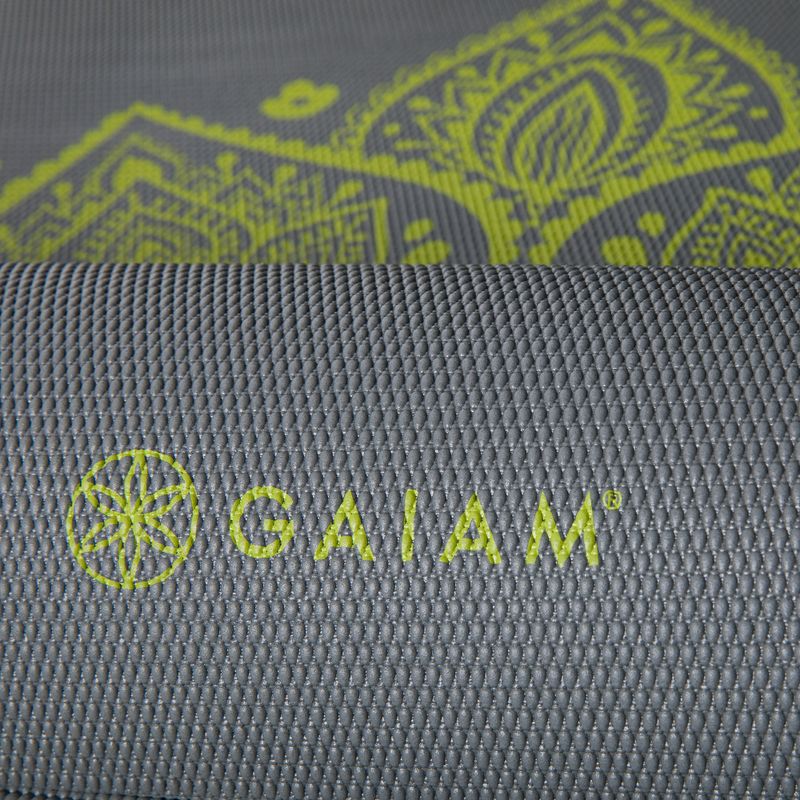 Jógaszőnyeg Gaiam Citron Sundial szürke 61333 4