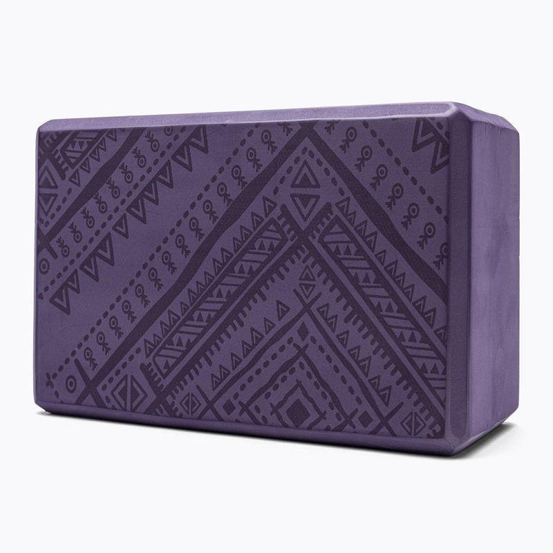 Gaiam jógakocka lila 63682 3
