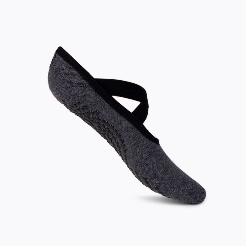 Női csúszásgátló Gaiam jógazokni grafit 63709 2