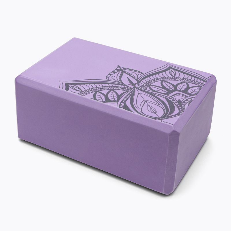 Gaiam jógakocka lila 63748