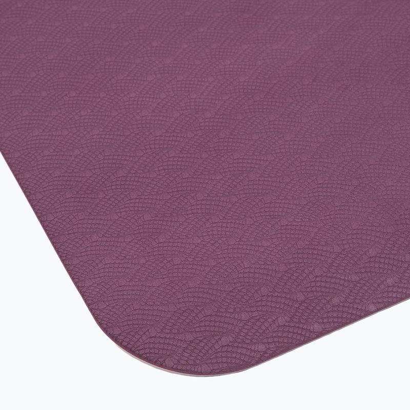 Jógaszőnyeg Gaiam TPE Blush Printed burgndy 4