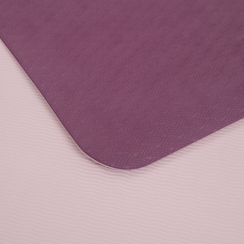 Jógaszőnyeg Gaiam TPE Blush Printed burgndy 5