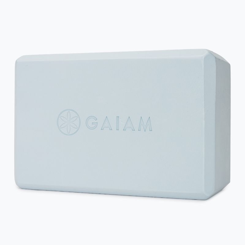 Jógatégla Gaiam Lakeside Point blue 2