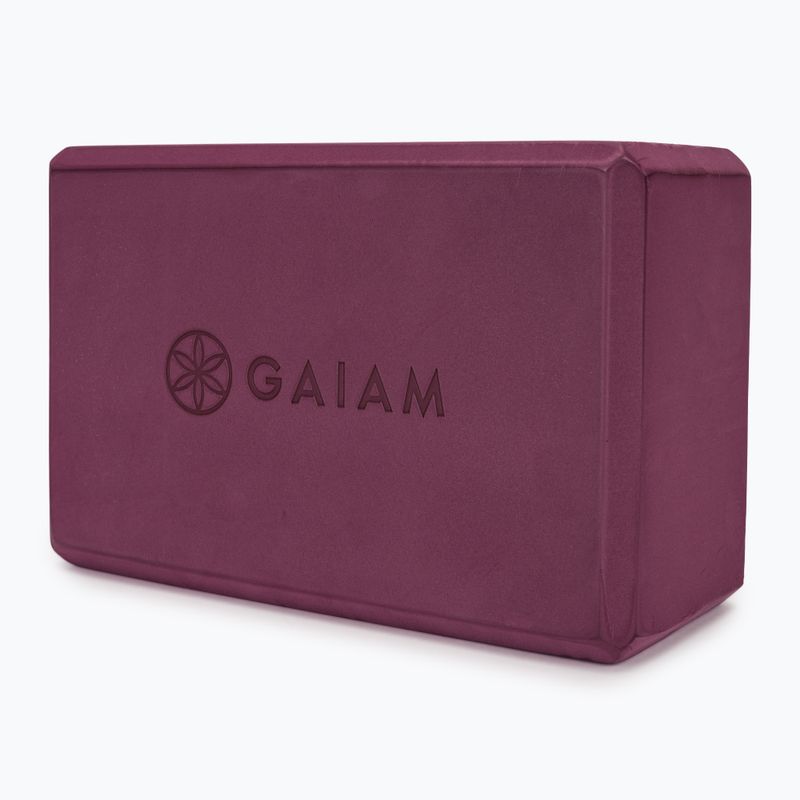 Jógatégla Gaiam Yoga midnight 2