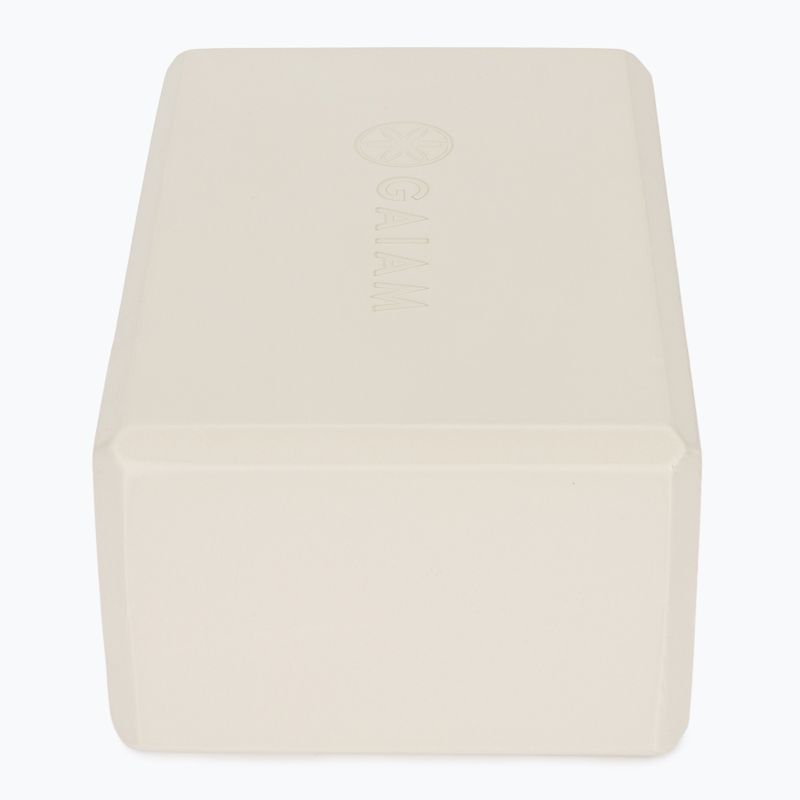 Jógatégla Gaiam Yoga calming greige 3
