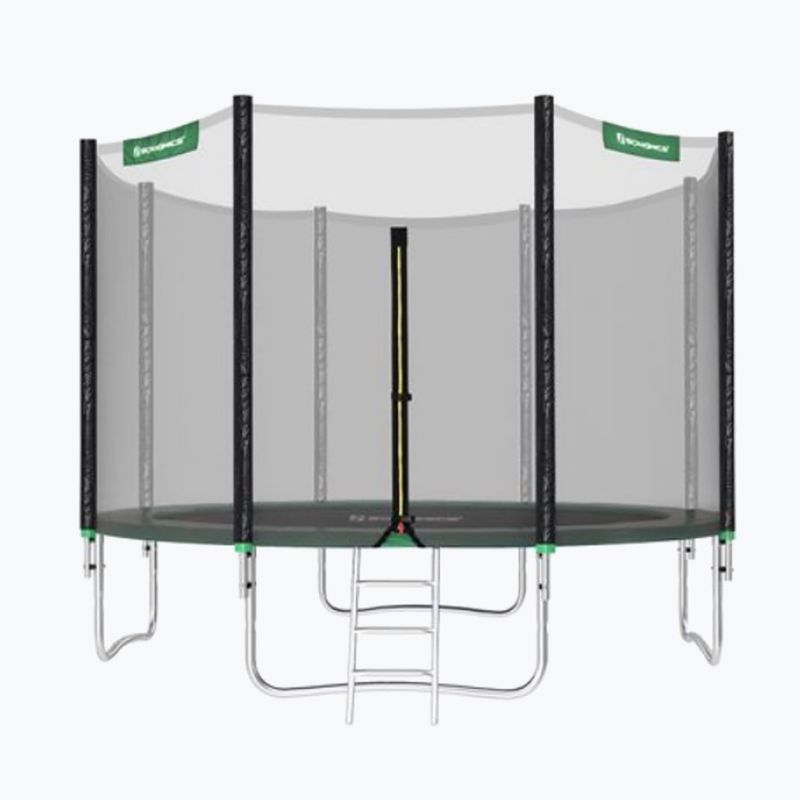 SONGMICS 366 cm-es trambulin zöld STR12GN