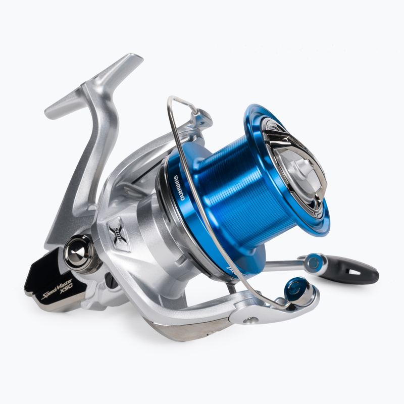Shimano Speedmaster XSC ezüst/kék ponty orsó SPM14000XSC