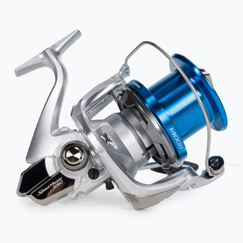 Shimano Speedmaster XSC ezüst/kék ponty orsó SPM14000XSC 2