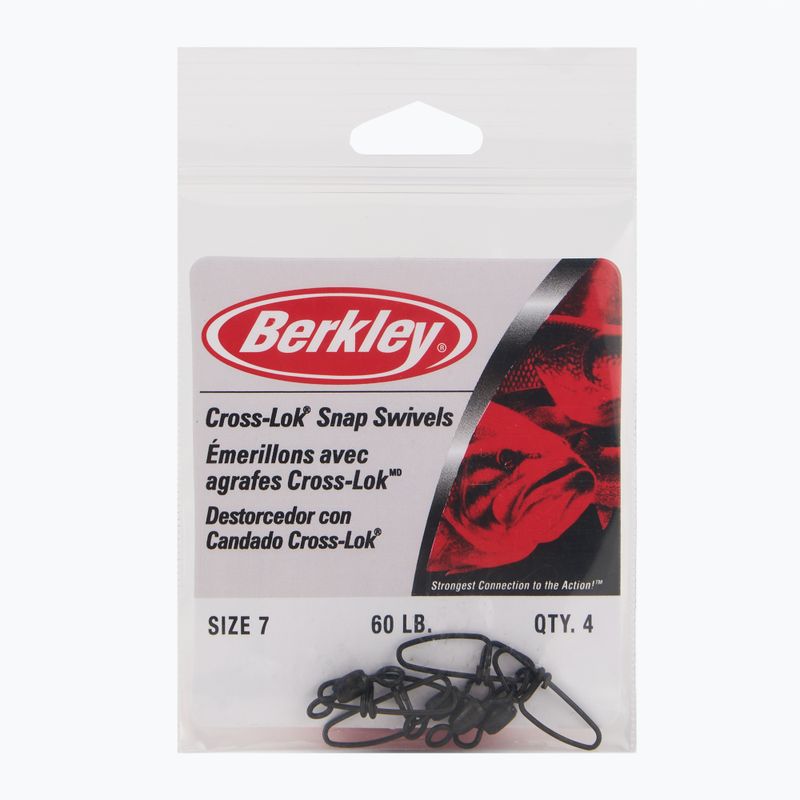 Berkley Mc Mahon Cross-Lok Snap/Swivels 4 db pörgettyű.