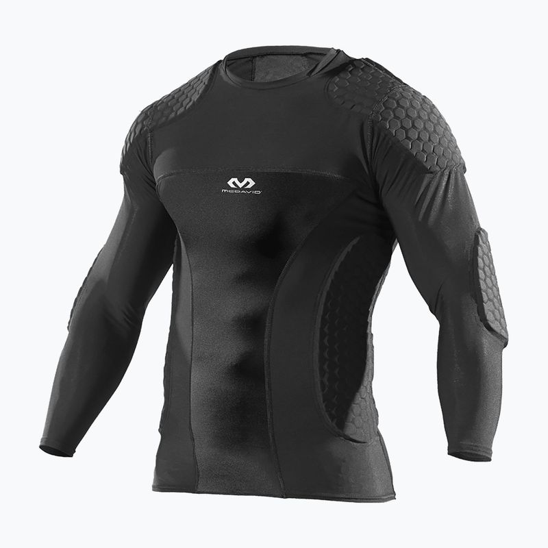 McDavid Hex kapus férfi ing fekete MCD439