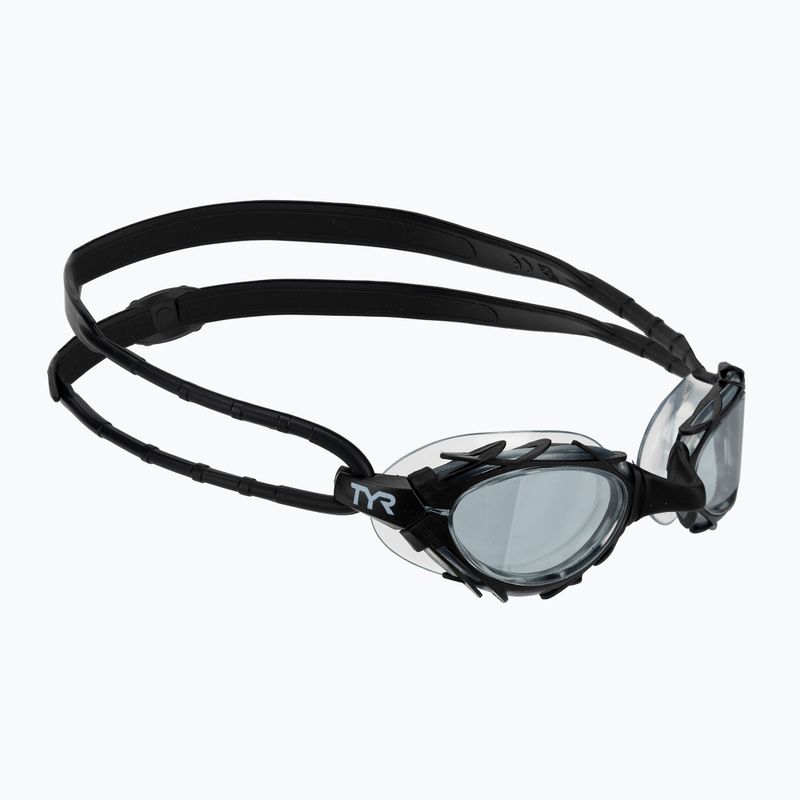 TYR Nest Pro Nano füst/fekete/fekete úszószemüveg