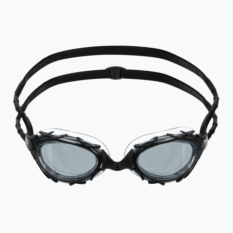 TYR Nest Pro Nano füst/fekete/fekete úszószemüveg 2