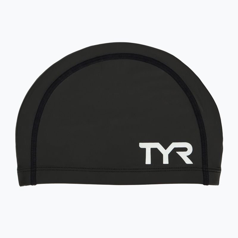 TYR Silicone Comfort úszósapka fekete