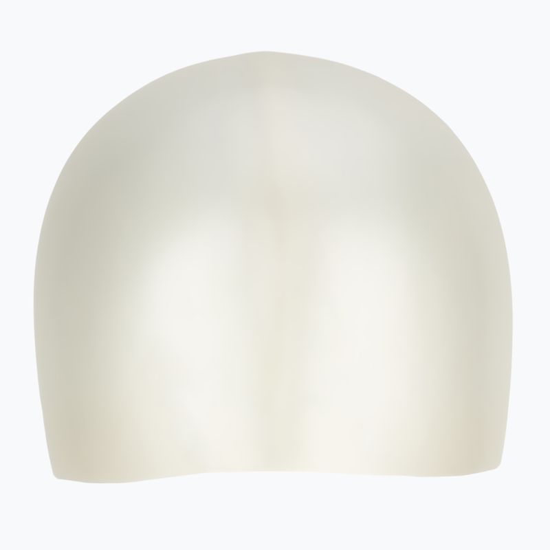 Gyermek úszósapka TYR Wrinkle-Free Silicone fehér 2