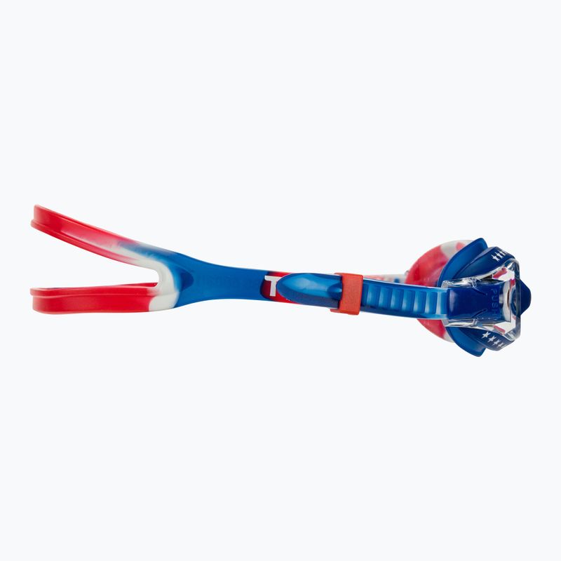 Úszószemüveg TYR Swimple USA clear/red/navy 3