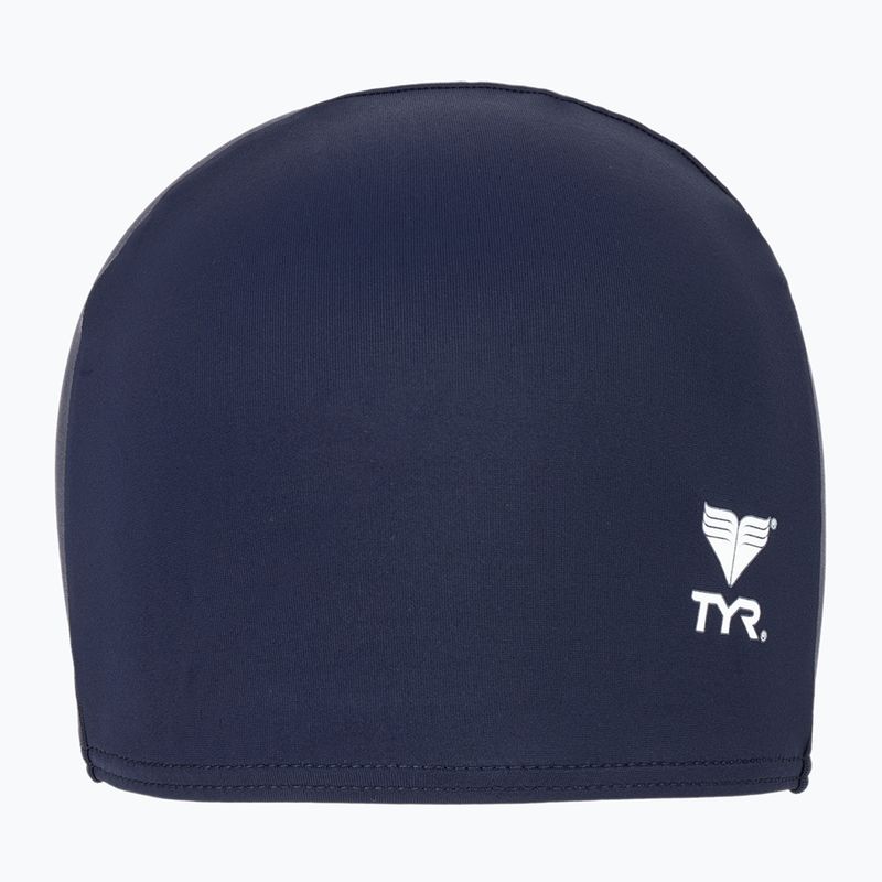 TYR Lycra tengerészkék úszósapka