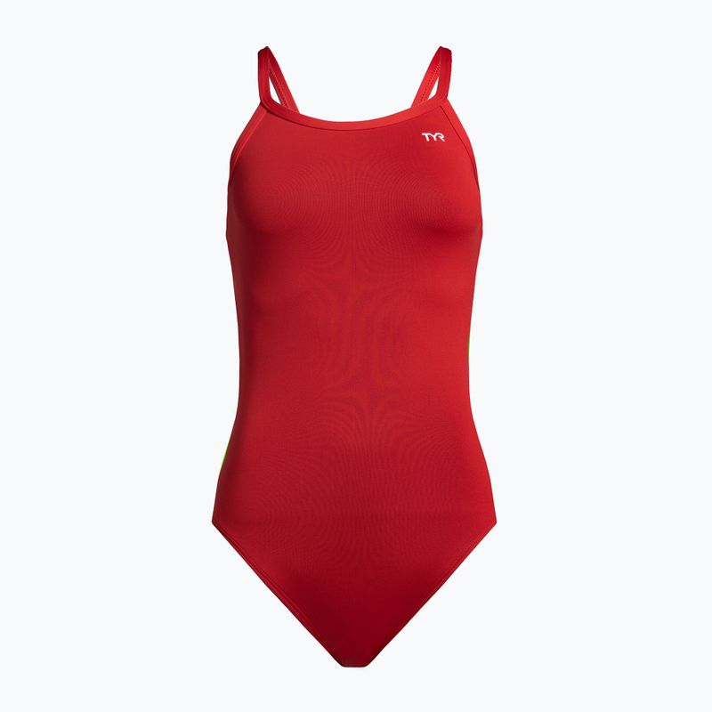 TYR Solid Elite Diamondfit piros