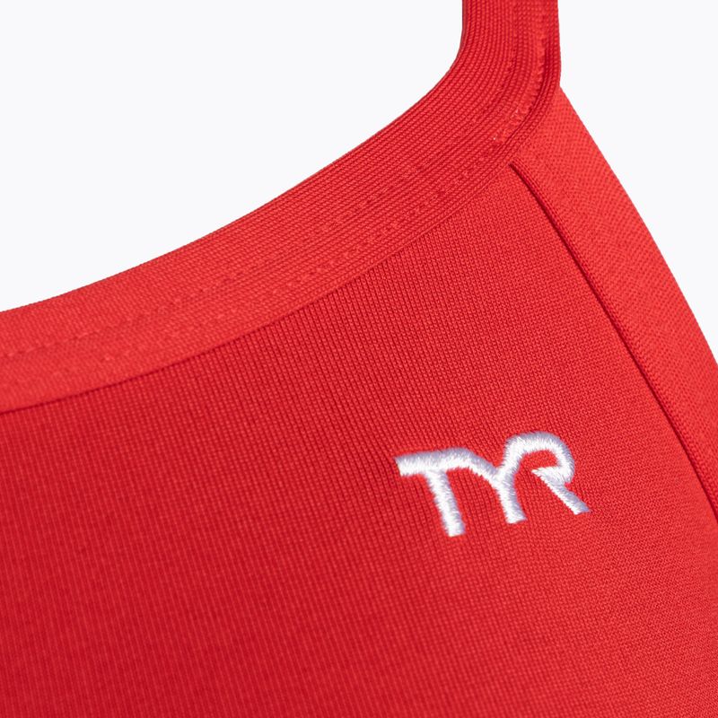 TYR Solid Elite Diamondfit piros 3