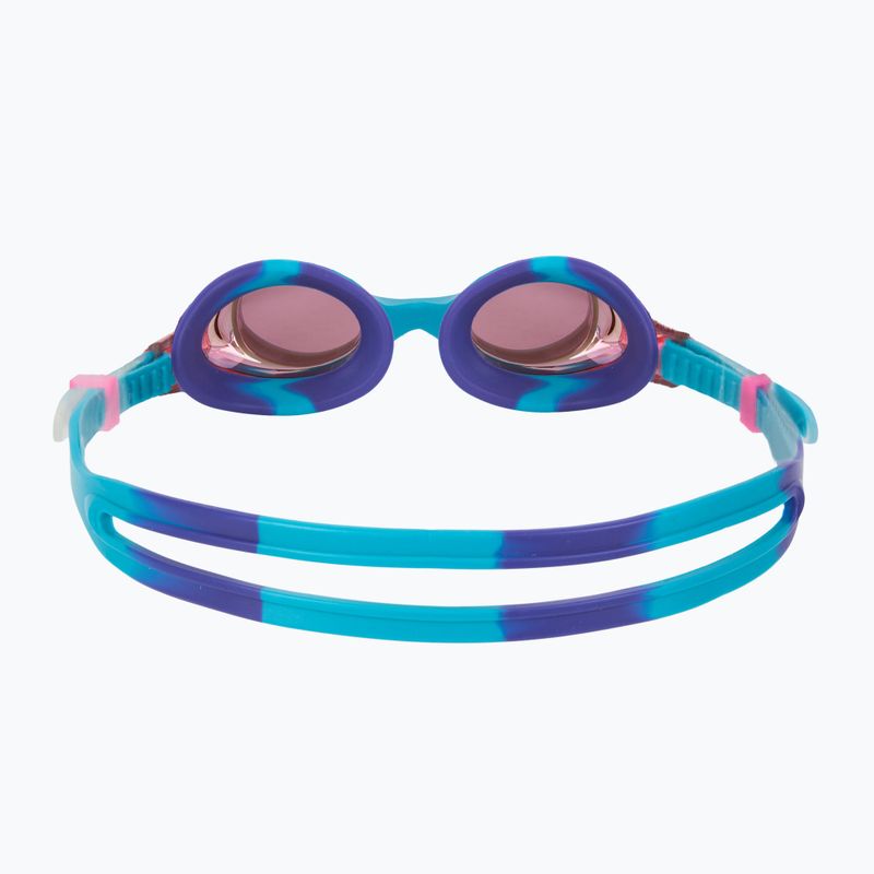 TYR Swimple Tie Dye tükrös lila/türkiz/lila gyermek úszószemüveg 4