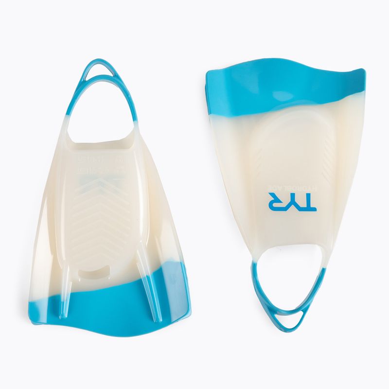 TYR Hydroblade úszóuszony fehér és kék LFHYD 2
