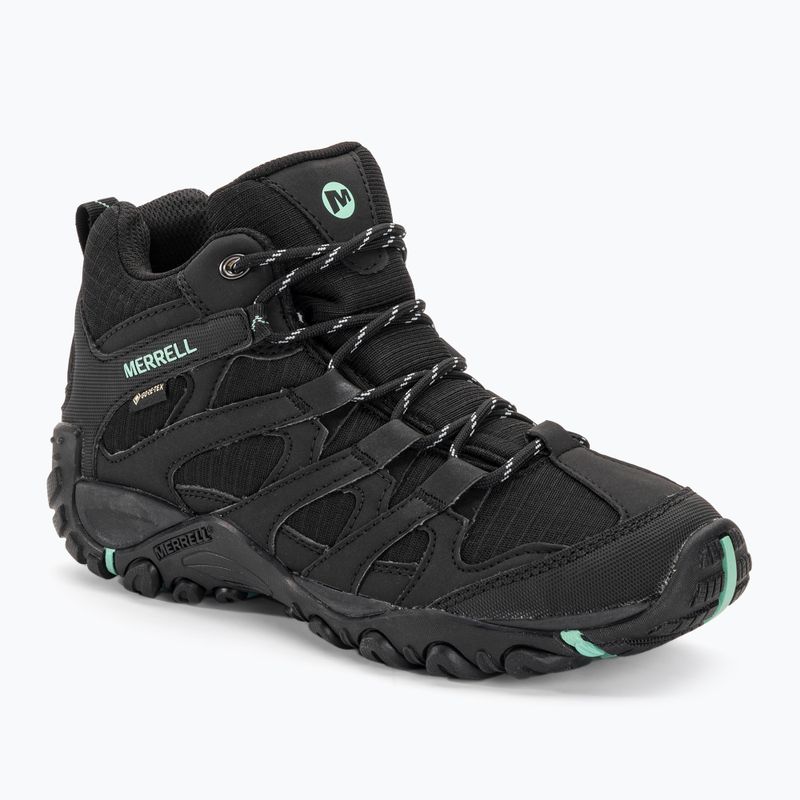 Női túrabakancs Merrell Claypool Sport Mid GTX black/wave