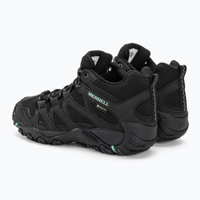 Női túrabakancs Merrell Claypool Sport Mid GTX black/wave 3