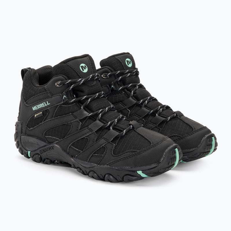 Női túrabakancs Merrell Claypool Sport Mid GTX black/wave 4