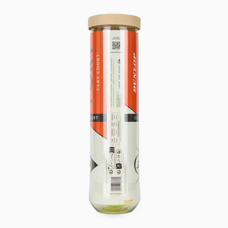 Dunlop Fort Clay Court 4B 2025 teniszlabda 2