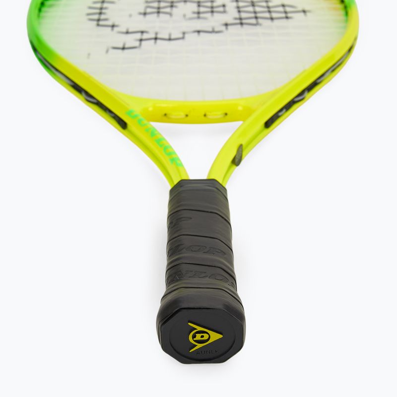 Dunlop Tristorm Jr 21 sárga/zöld gyermek teniszütő 3