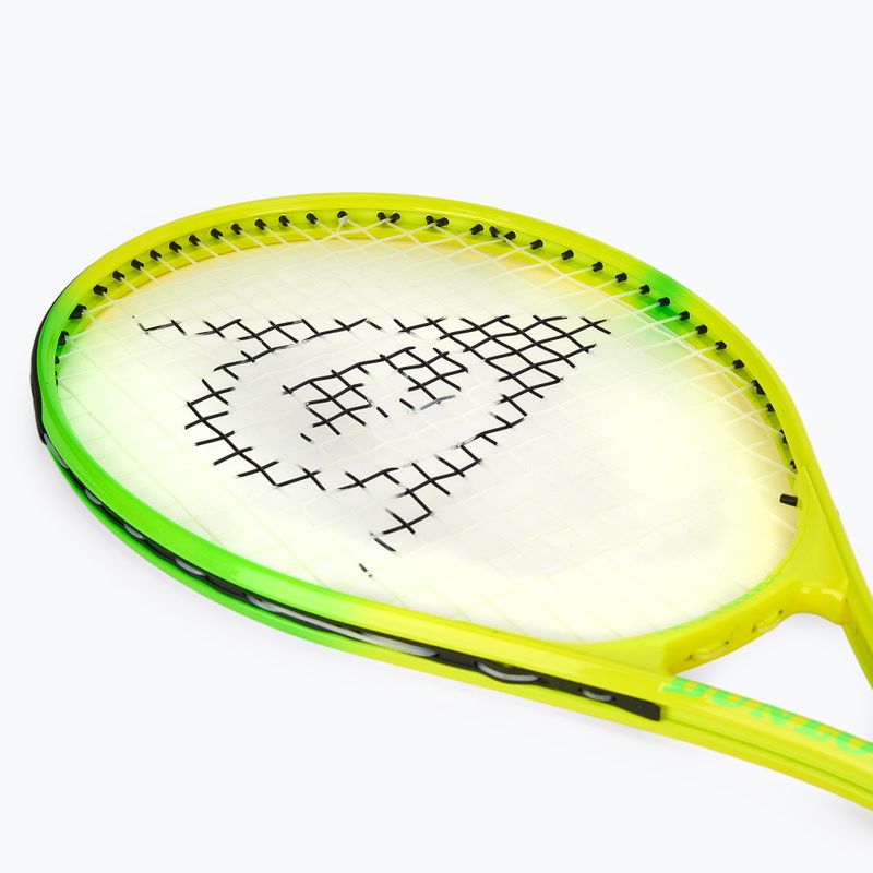 Dunlop Tristorm Jr 21 sárga/zöld gyermek teniszütő 5
