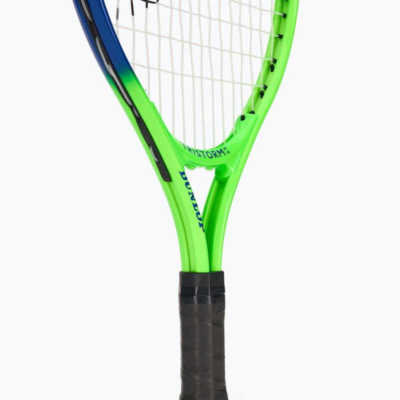 Dunlop Tristorm Jr 19 zöld/kék gyermek teniszütő 4