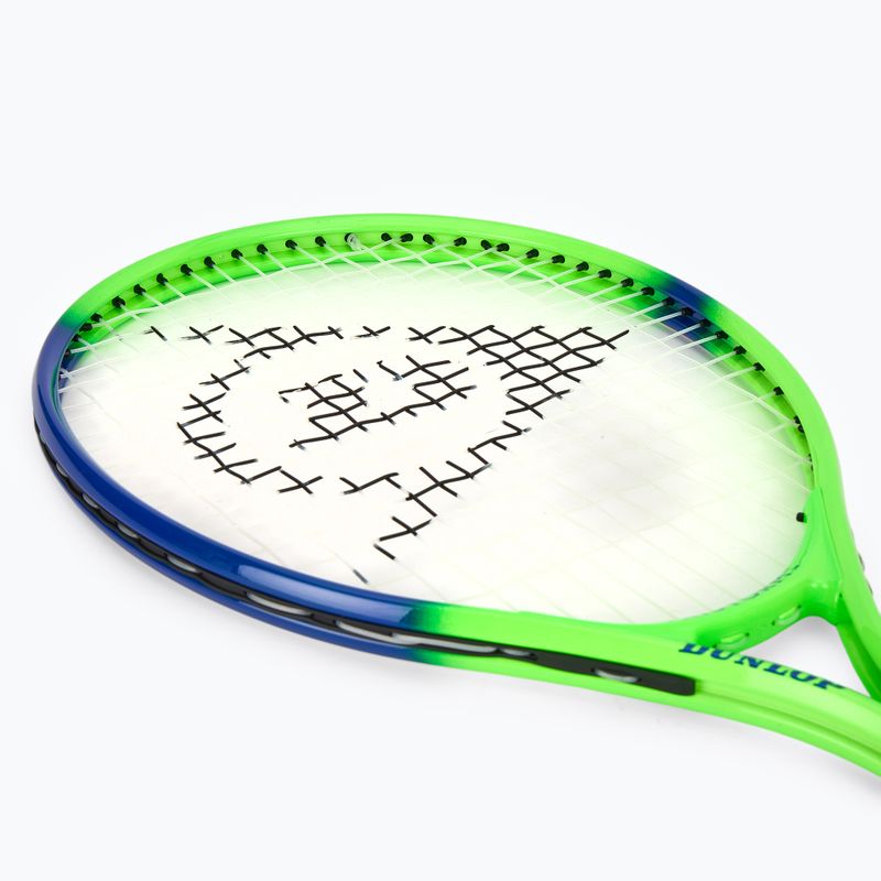 Dunlop Tristorm Jr 19 zöld/kék gyermek teniszütő 5