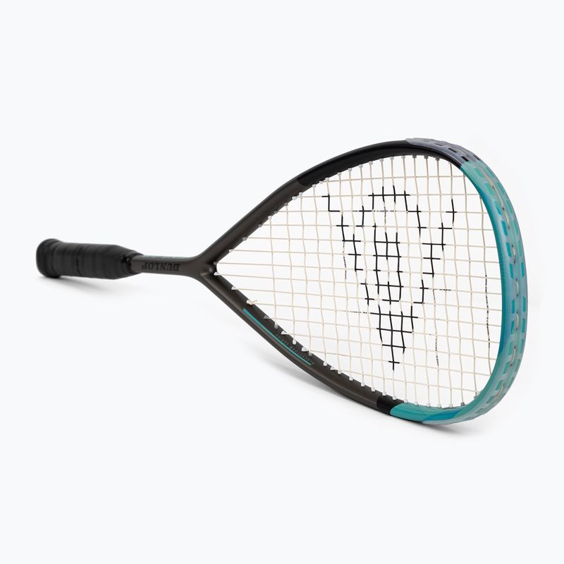 Dunlop Sq Blackstorm Titanium SLS squash ütő szürke-kék 773362 2