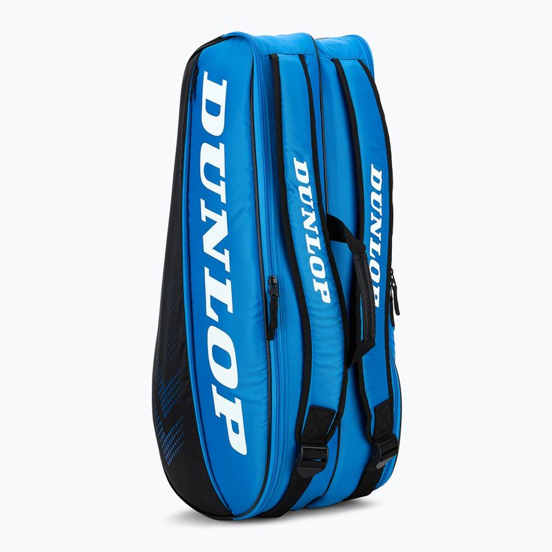 Tenisz táska Dunlop FX-Club 6 RKT fekete/fekete 4